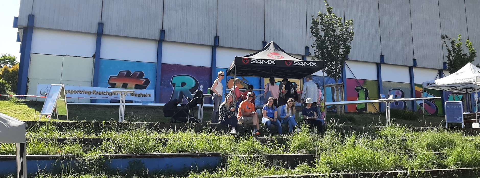 FSR Kraichgau e.V. stellt Segelflugzeug in Waibstadt aus 